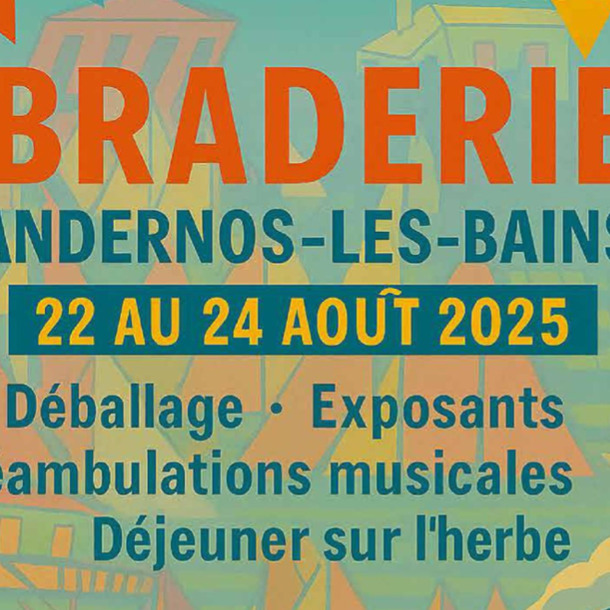 GRANDE BRADERIE des commerçants d’Andernos-les-Bains